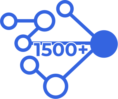 1500+ alt ağ illüstrasyonu